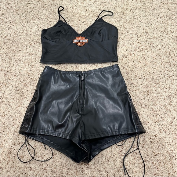 SHEIN Other - Harley-Davidson outfit/costume